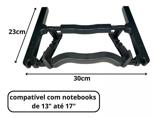 Suporte Para Notebook Mesa Ergonômico Corrige Postura