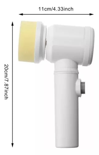 5 em 1 escova de limpeza elétrica multifuncional para pia de cozinha